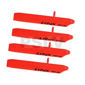 LXT1201-SP  Lynx Main Blade 120 mm Bullet Pro Orange 2 sets Trex150  